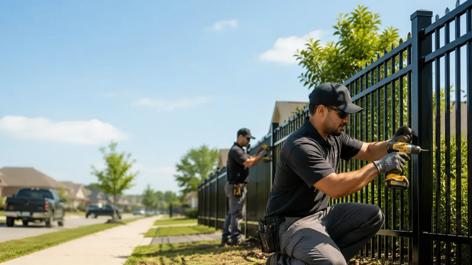 Metal Fence Installation in Halma, MN